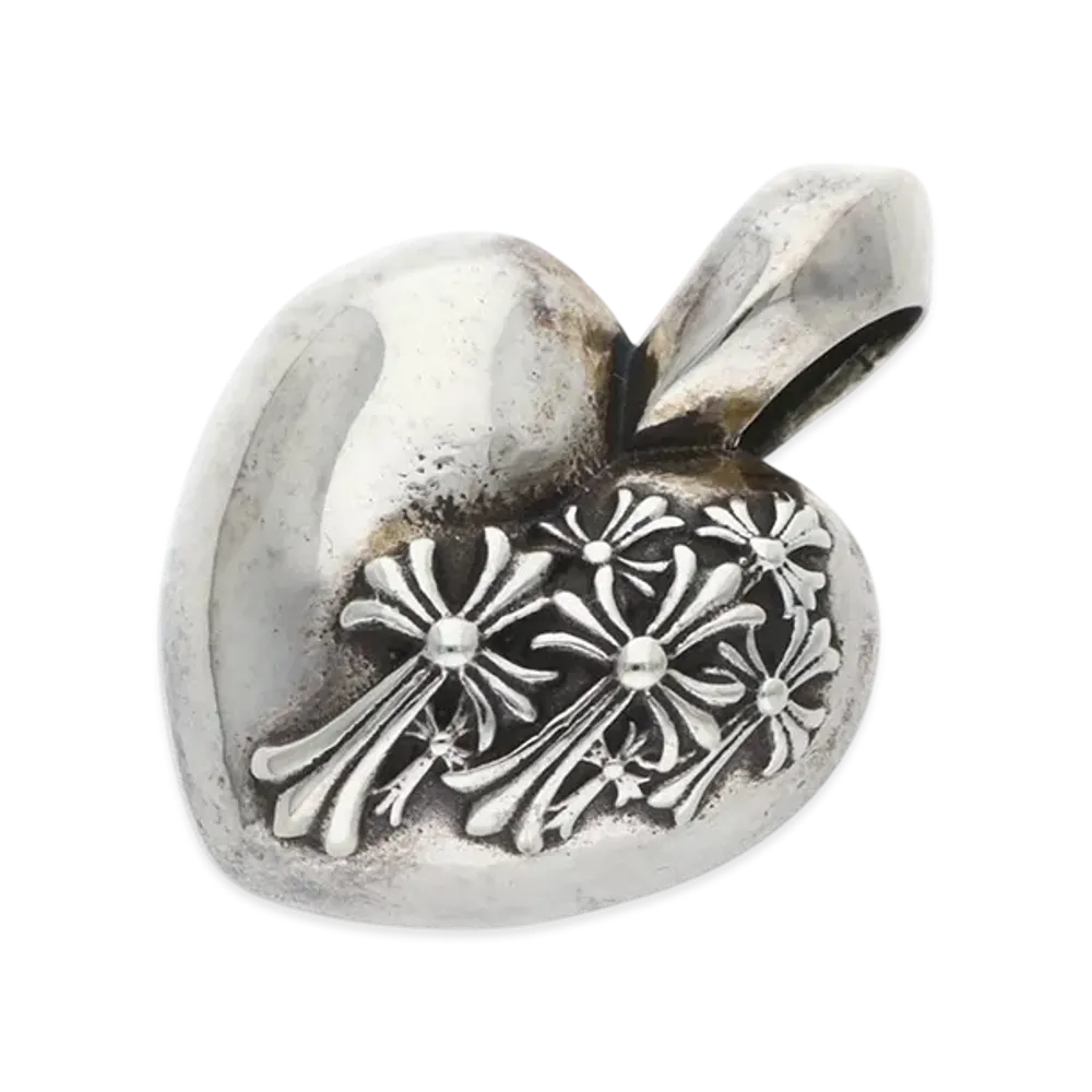 コ*キ様 CHROME HEARTS R.I.P. HEART ハート ネックレ クロムハーツ RIPハート ネックレストップ 