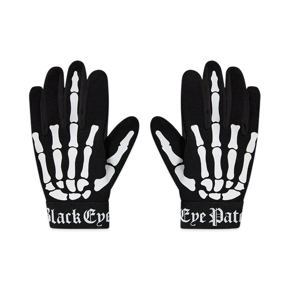 BlackEyePatch Skeleton's Finger Gloves "Black"