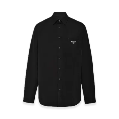 PRADA Cotton Shirt "Black"