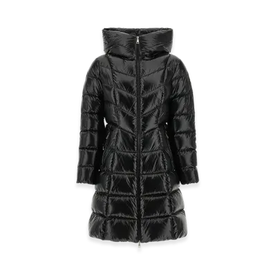 MONCLER Women's Marusse Down Jacket With Chevron Quilting "Black"