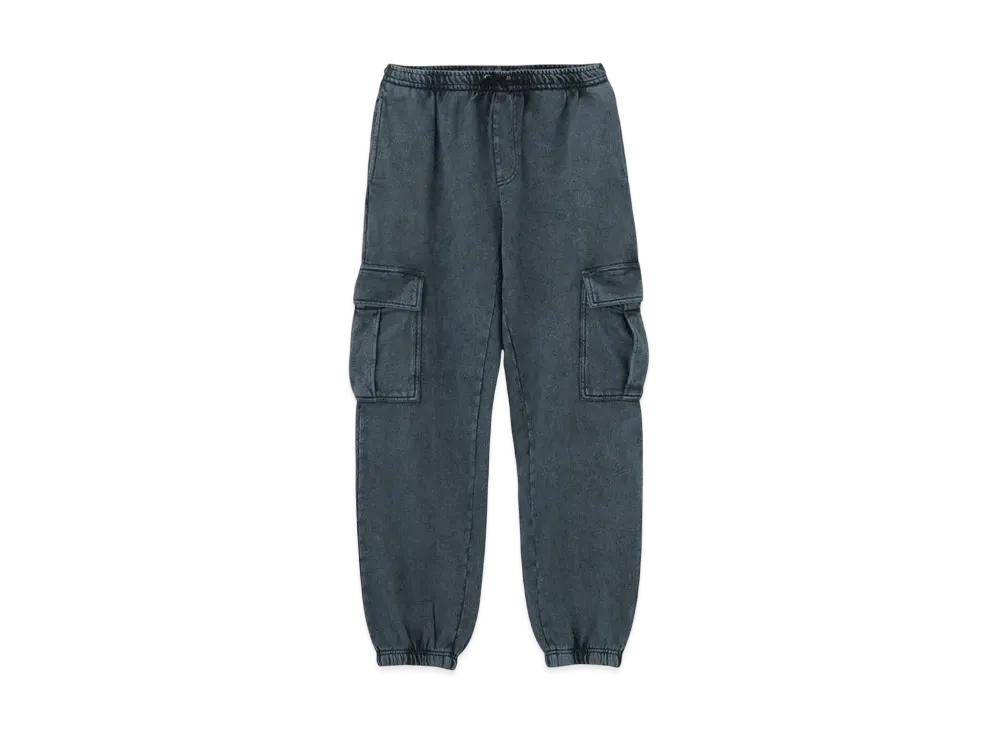 X-Girl Faded Cargo Sweat Pants "Light Blue"