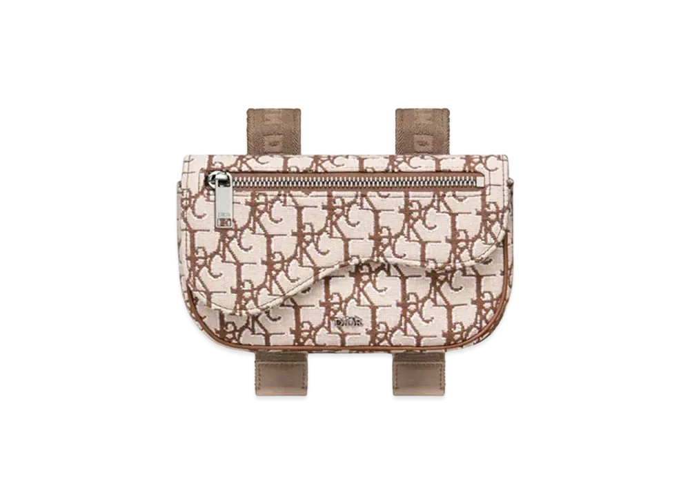 Dior x Cactus Jack Saddle Arm Pouch "Coffee"