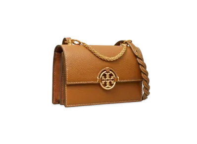 TORY BURCH Mirror Mini Bag "Light Umber"