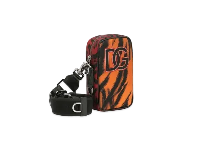Dolce&Gabbana Crossbody Bag Nylon Tiger Print "Multicolor"