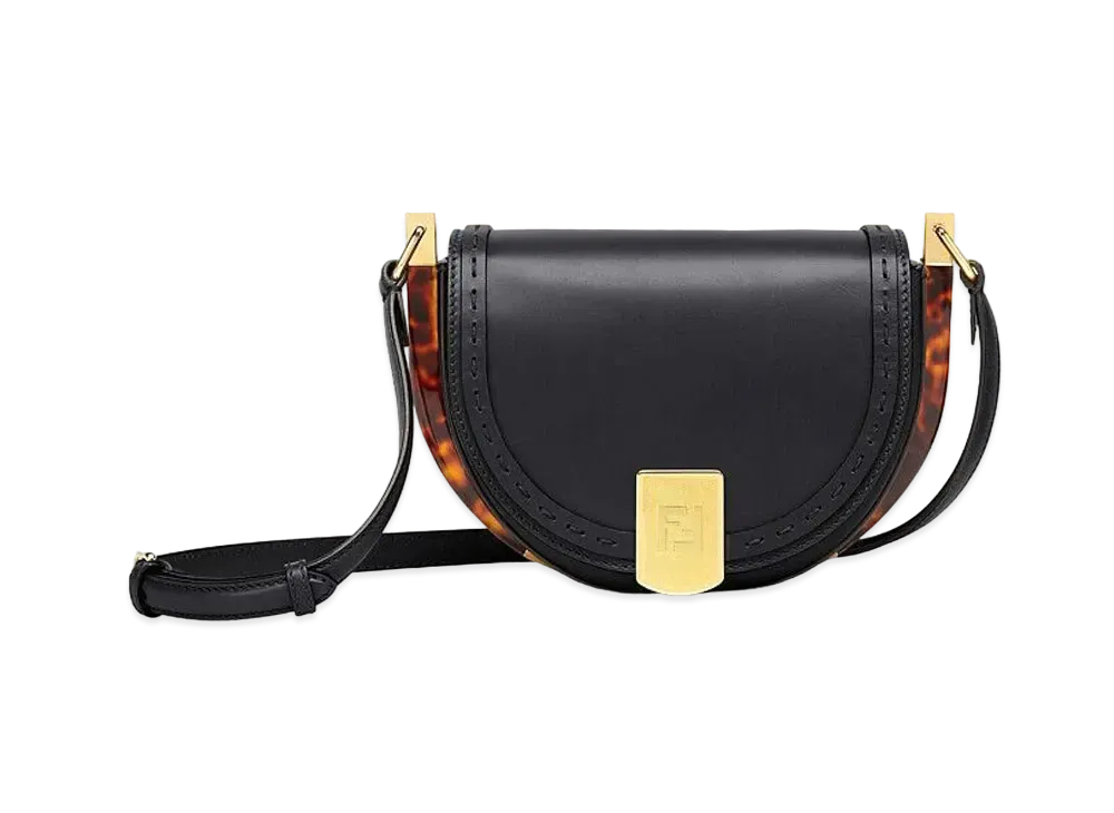 FENDI Moonlight Leather Bag "Black"