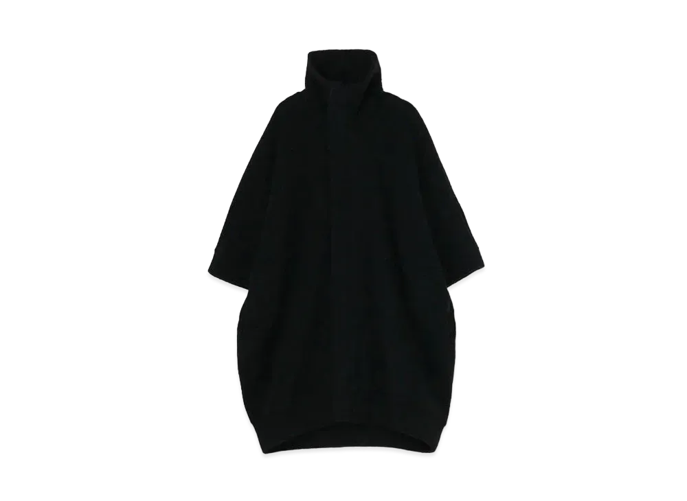 Yohji Yamamoto Y's PILE BIG HOODIE "Black"