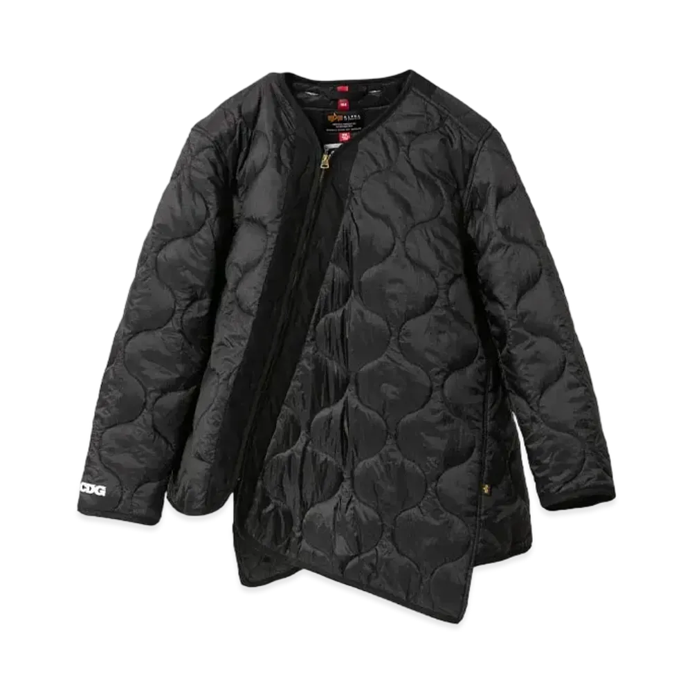 CDG x Alpha Industries Bias Liner Jacket "Black"