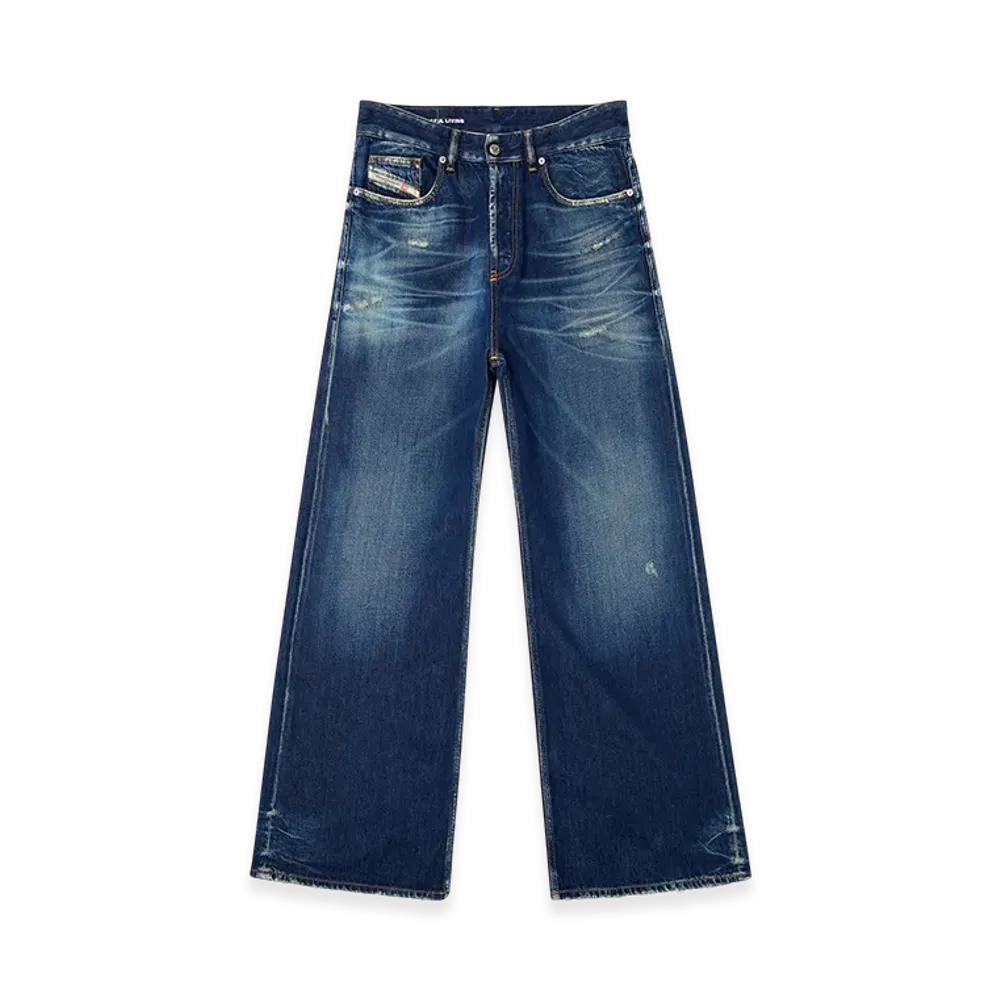 Diesel Relaxed Jeans D-Rise 09m06 "Dark Blue"