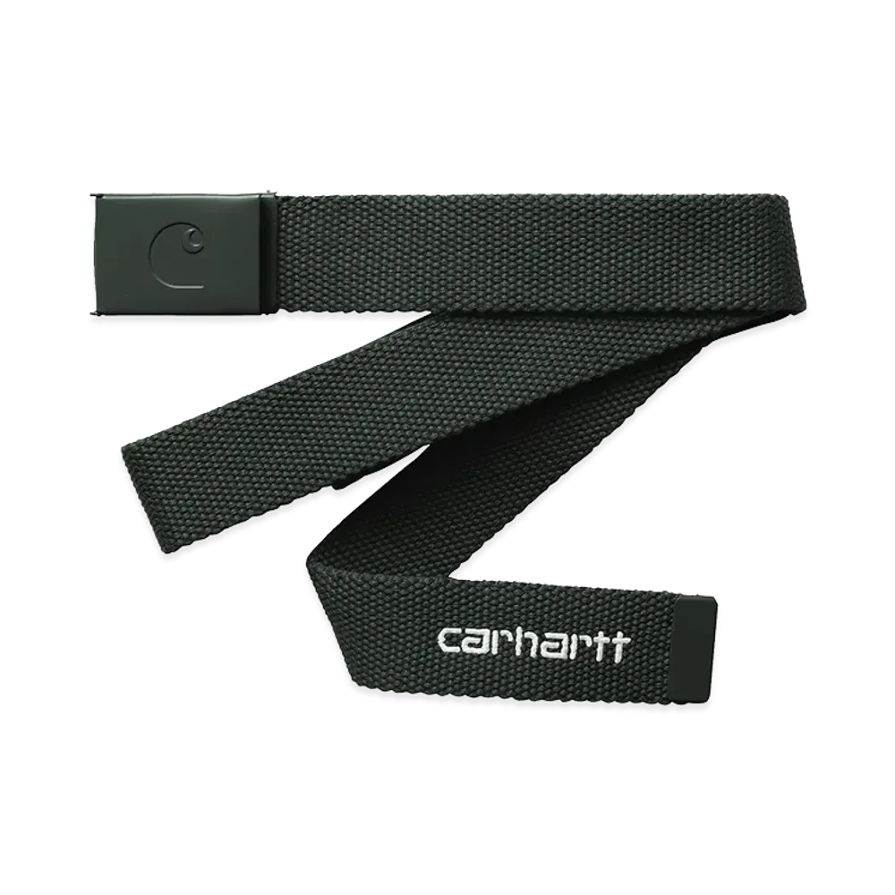 Carhartt WIP C-Logo Belt Tonal "Raven/White"