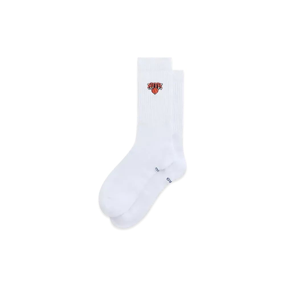 Kith x the New York Knicks Superman Logo Socks "White"