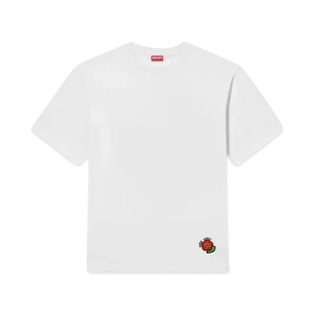 KENZO 'POP' Embroidery Oversize T-shirt "Off White"