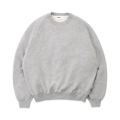 everyone Classic Crew Neck Sweat Shirt "Hether Gray"