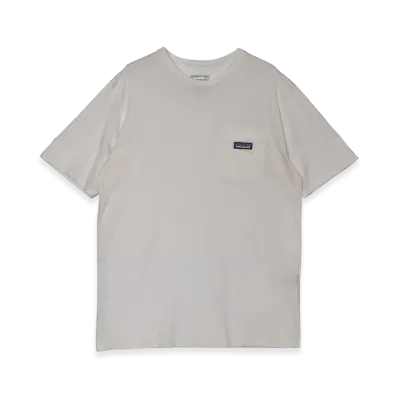 Patagonia Daily Pocket T-Shirt "Birch White"