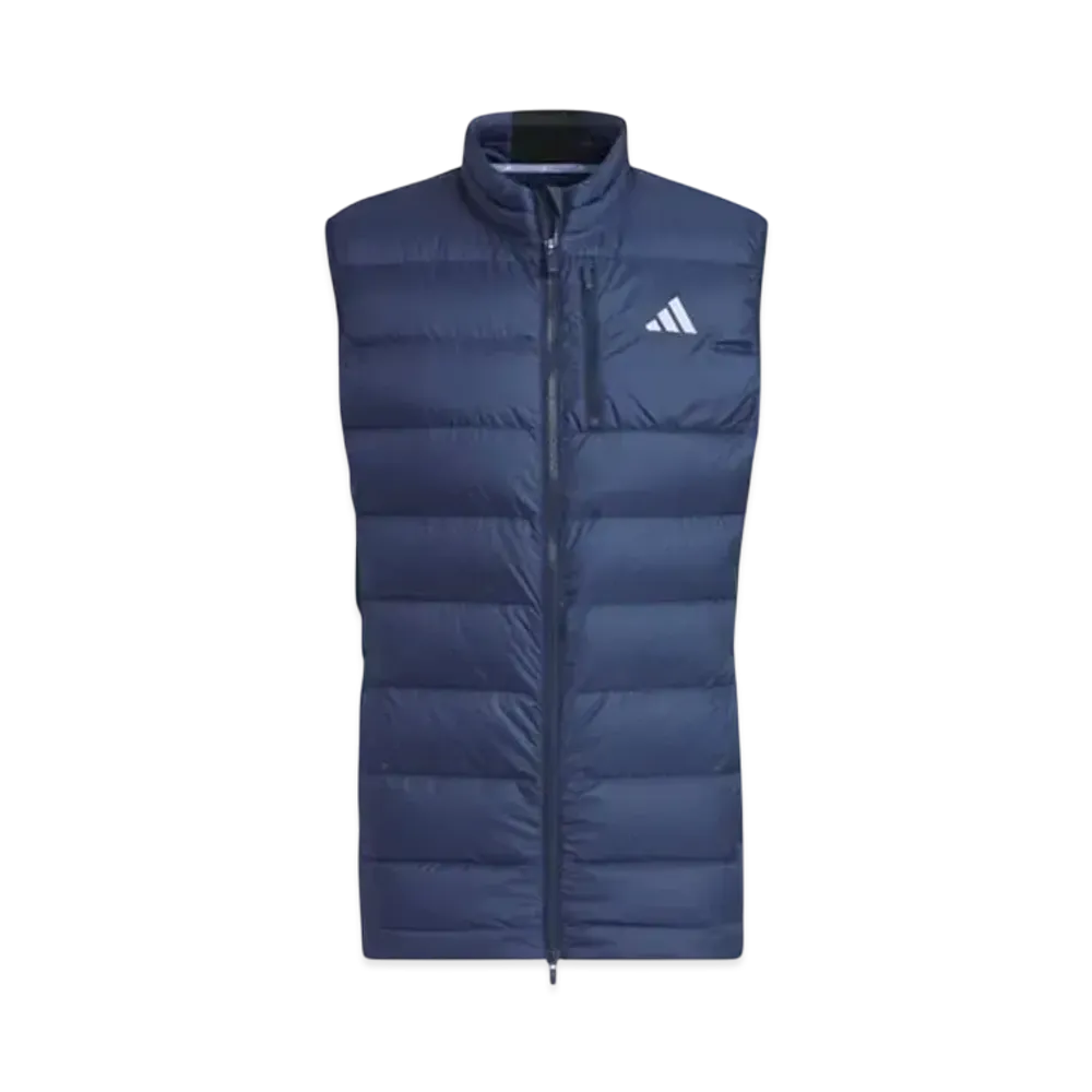 adidas Wind. Rdy Chest Pocket Full-Zip Down Vest "Collegiate Navy"