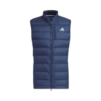 adidas Wind. Rdy Chest Pocket Full-Zip Down Vest "Collegiate Navy"