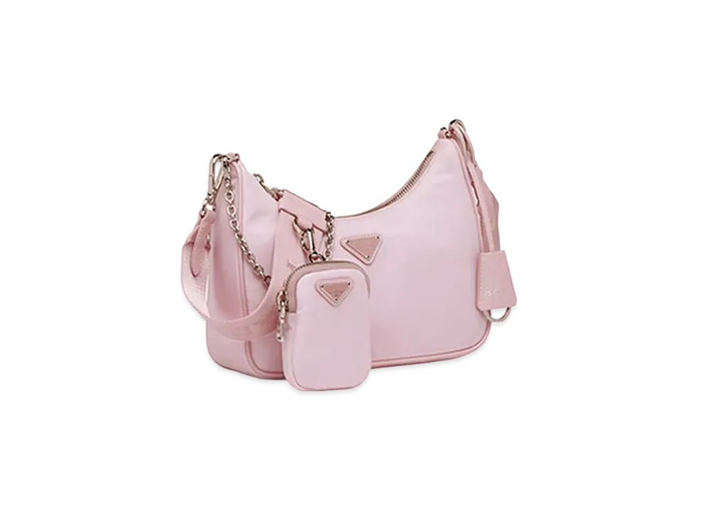 PRADA Re-Edition 2005 Re-Nylon Bag "Pink"
