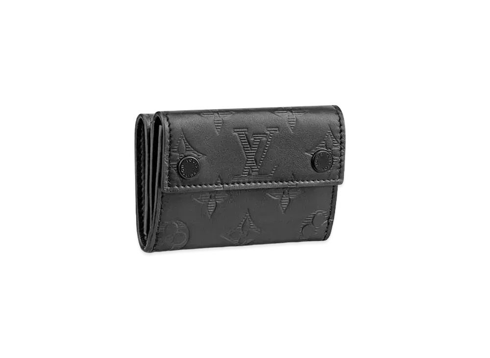 Louis Vuitton Discovery Compact Wallet Monogram Shadow "Noir"