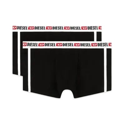 Diesel Two Pack Boxers "Black/Black"
