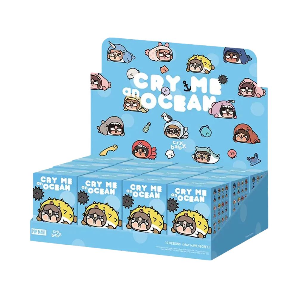 POP MART CRYBABY Cry Me an Ocean Series Figures [Assortment Box]