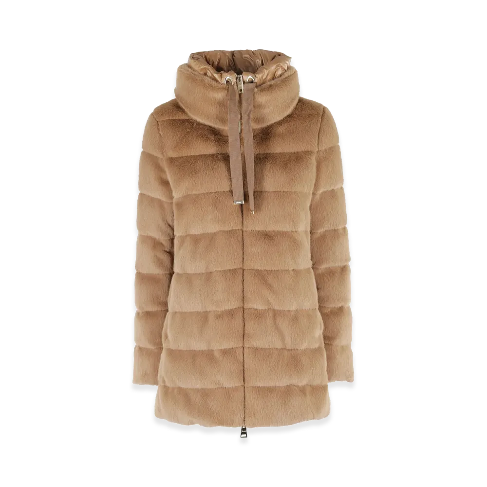 Herno Women's Down Coat Anthracite "Brown"