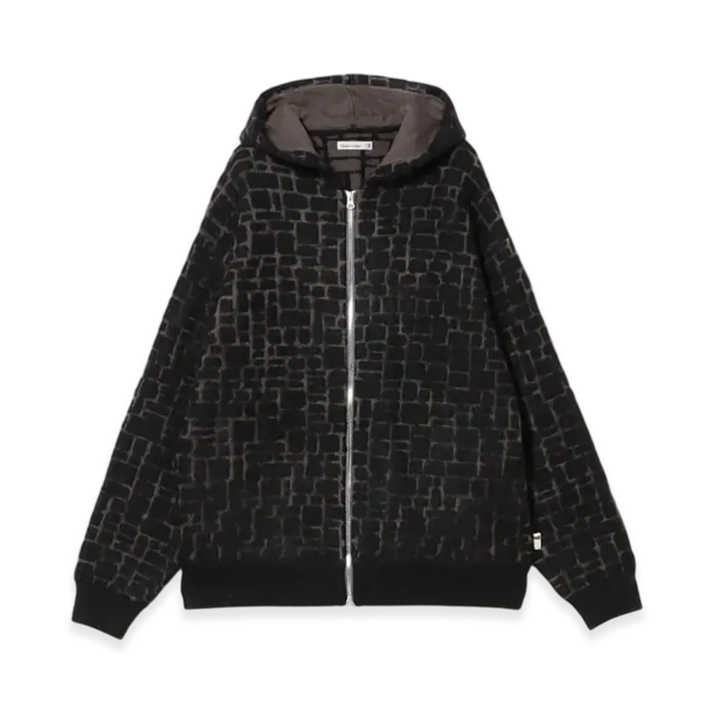 SSZ Croco Knit Parka "Black"