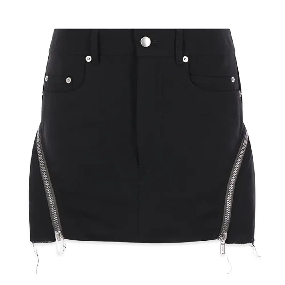 Rick Owens Women's Bolan Banana Miniskirt "Black"