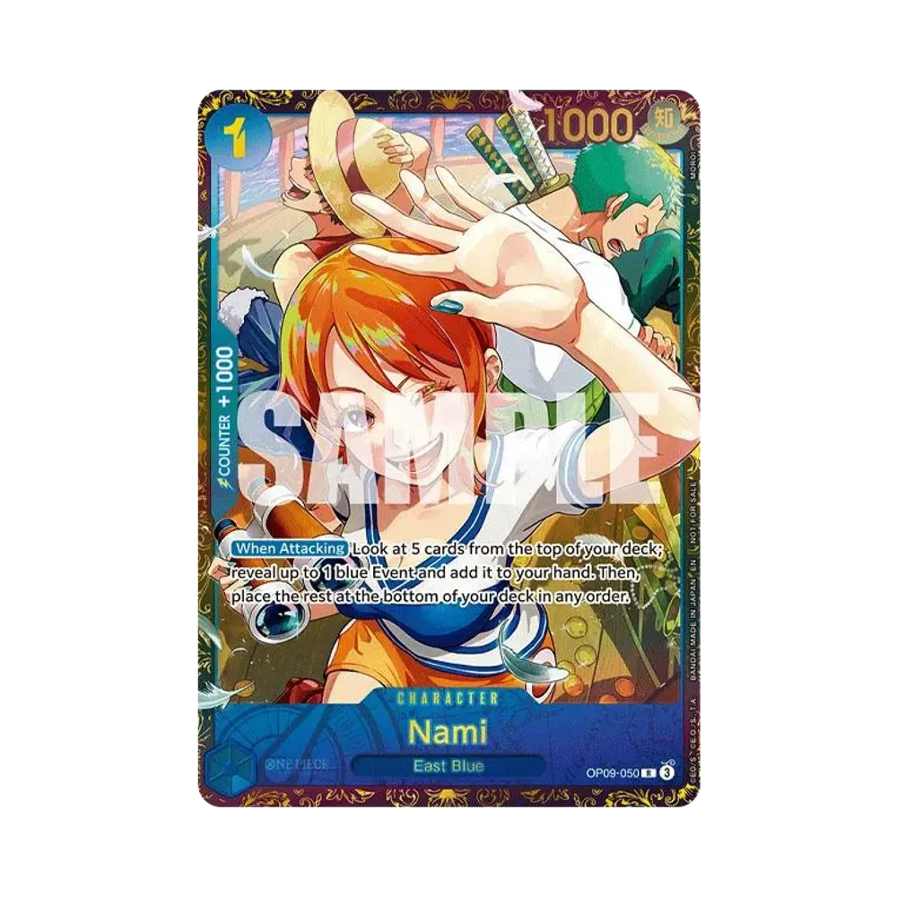 ナミ R [OP09-050]【英語版】(プロモーションカード「チャンピオンシップ 25-26 オフラインリージョナル シーズン1 Top 64」)