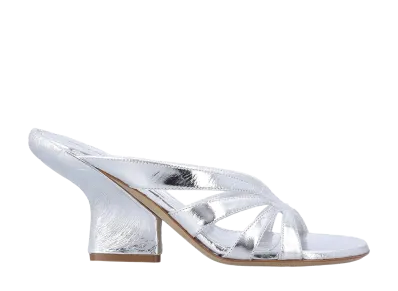 DRIES VAN NOTEN Women's Flat Shoes "Silver"