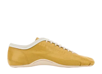 DRIES VAN NOTEN Women's Leather Sneakers "Yellow"