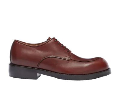 DRIES VAN NOTEN Leather Derby Shoes "Terra"