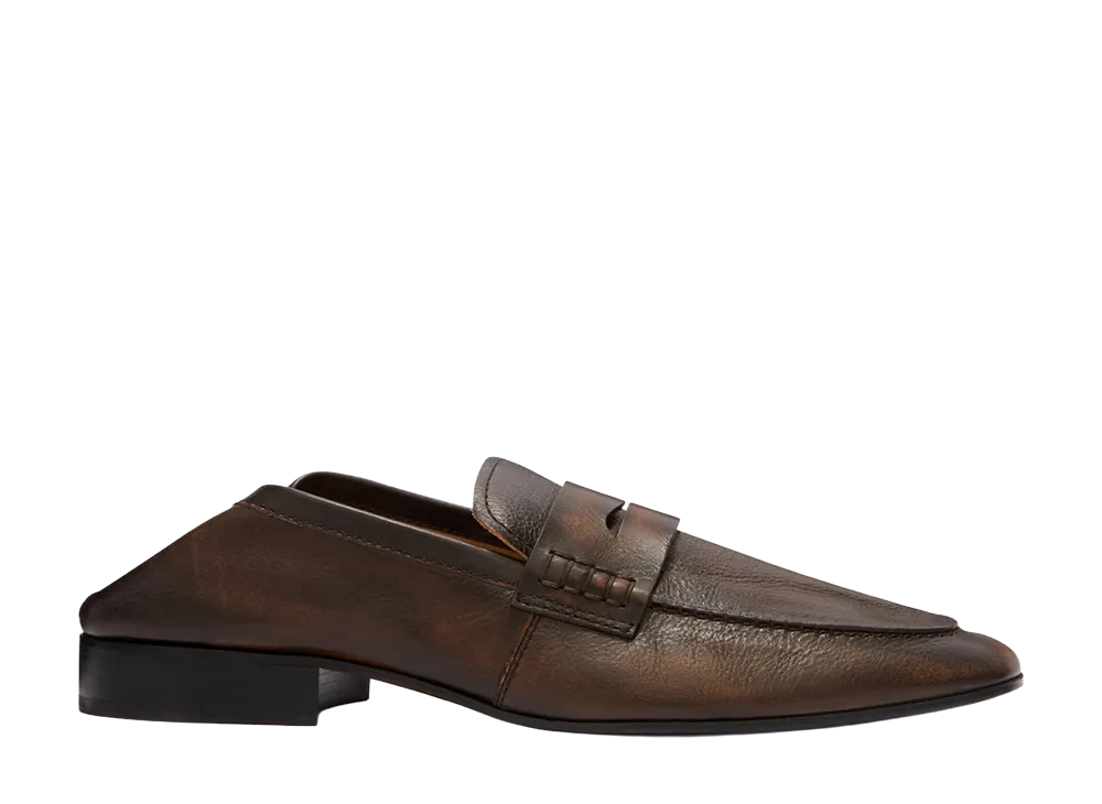 DRIES VAN NOTEN Leather Loafers "Tan"