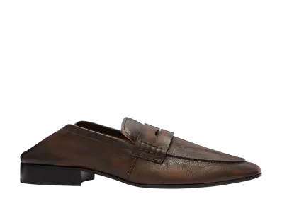 DRIES VAN NOTEN Leather Loafers "Tan"