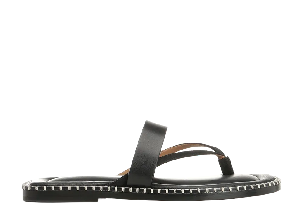 DRIES VAN NOTEN Women's Leather Sandals "Black"