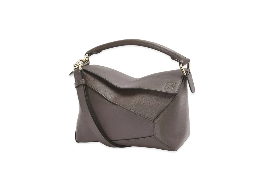 LOEWE Small Puzzle Edge Bag In Goatskin "Taupe"