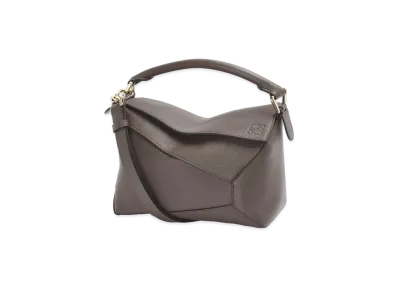 LOEWE Small Puzzle Edge Bag In Goatskin "Taupe"