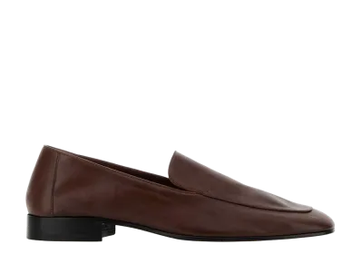DRIES VAN NOTEN Leather Loafers "Brown"