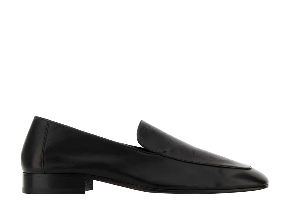 DRIES VAN NOTEN Leather Loafers "Black"