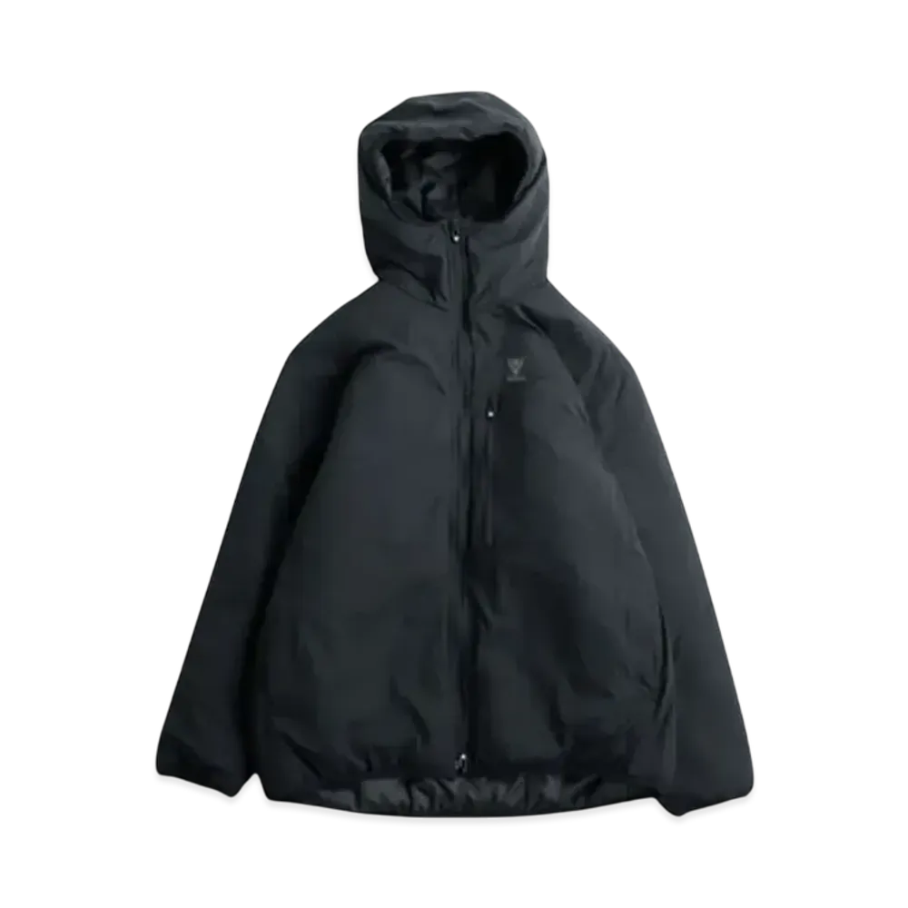 SOUTH2 WEST8 Peach Skin Insulator Zip Parka Jacket "Black" PU483