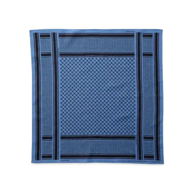 NEIGHBORHOOD Shemagh Pattern Bandana "Blue"