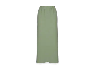 MM6 Maison Margiela Women's Mmlstraight Midi Skirt "Green"