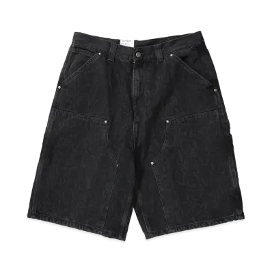 Carhartt WIP OG Double Knee Short "Snake Camo/Black(Heavy Stone Wash)"
