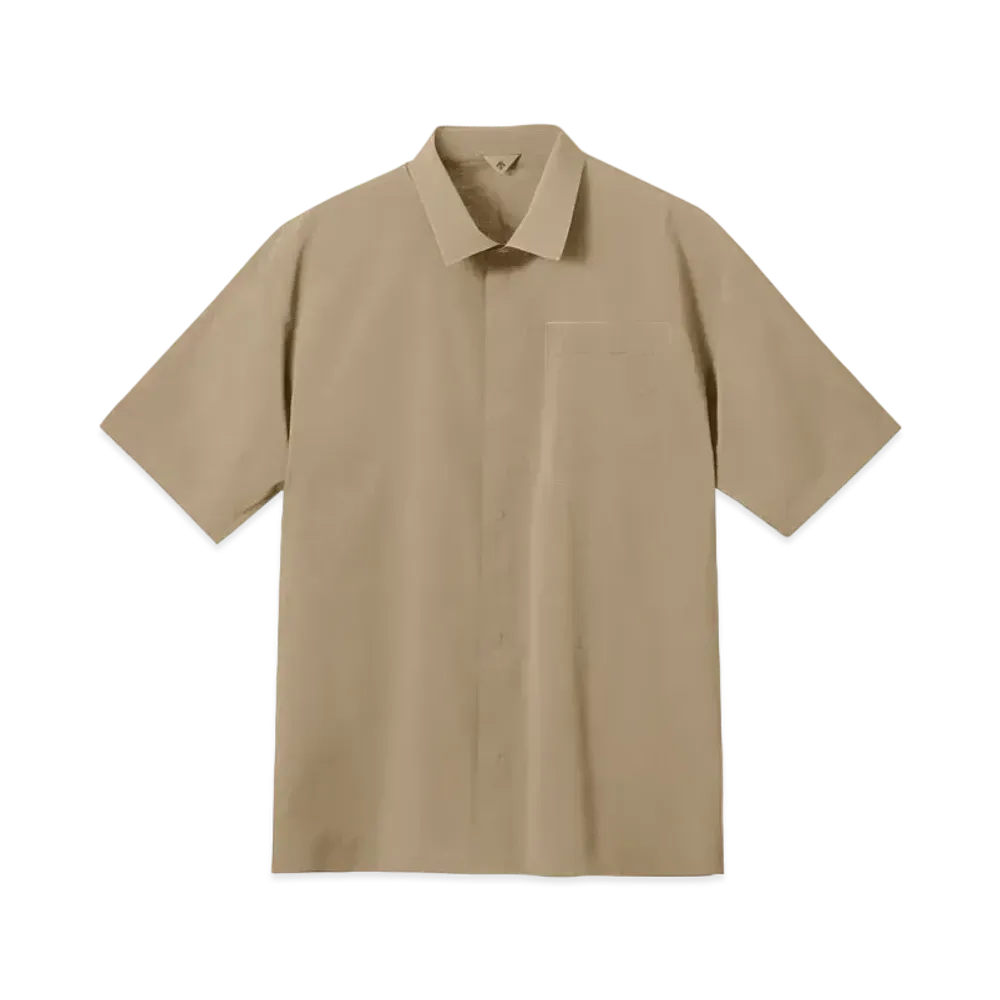 DESCENTE ALLTERRAIN Seamless H/S Shirts "Beige"