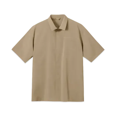 DESCENTE ALLTERRAIN Seamless H/S Shirts "Beige"