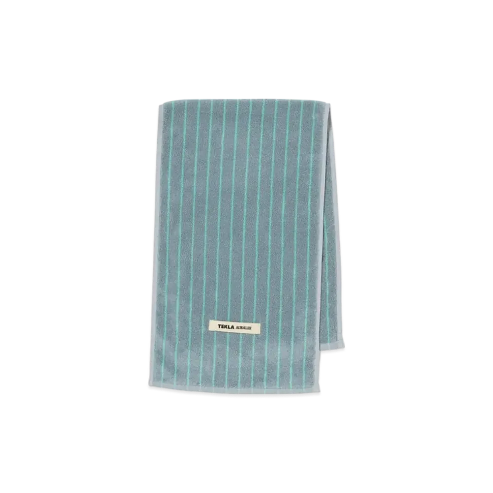 AURALEE Onsen Towel "Mist Stripes"