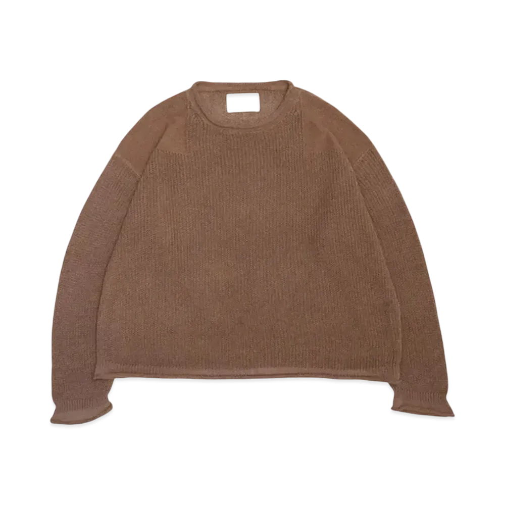 Graphpaper Commando Sweater "Brown"