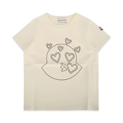 MONCLER Kids SS T-Shirt "White"