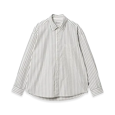 Carhartt WIP Ligety Stripe Shirt "Wax/Black"