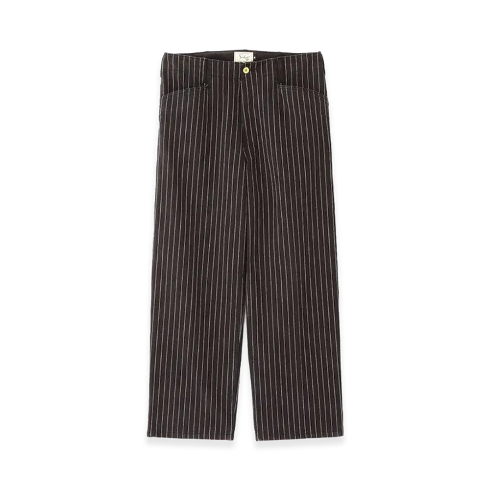 Schott Stripe Frisco Pants "Black"