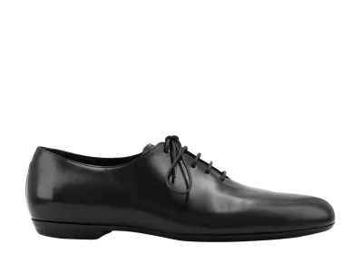 DRIES VAN NOTEN Leather Oxford Shoes "Black"
