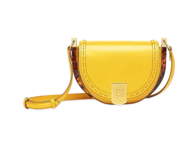 FENDI Moonlight Leather Bag "Yellow"
